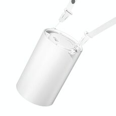 N1 Mini ventilatore da spunta senza foglie USB portatile N1 (bianco)