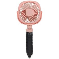 Polopus passeggino Deformation Fan Desktop Portatile portatile portatile USB Piccolo ventilatore, colore: 2200mAh rosa