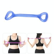 3 PCS Home Workout Fitness Yoga Pull Rope Braccio Braccio posteriore Puller (blu)