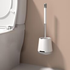 TPR Soft Colla Spazzola a manico lungo con base con base, Specifiche: Tipo a muro
