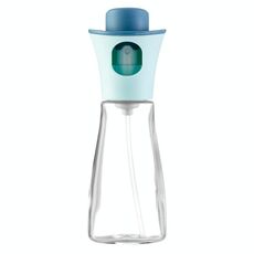 2 PCS Grande calibro Tipo di stampa Cooking Barbecue Bottiglia spray a olio (blu)
