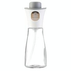Flacone spray per olio da barbecue da cucina a pressione di grosso calibro (bianco)
