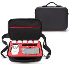 Custodia rigida impermeabile da viaggio impermeabile da viaggio a spalla singola custodia rigida per FIMI X8 Mini (Nero + Liner rosso)