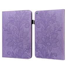 Cassa in pelle di rilievo fiore di pizzo con supporto in pelle orizzontale con supporto e carte e portafoglio e portafoglio e foto Cornice e funzione di sveglia / funzione sveglia per Amazon Kindle Fire HD 10 2019/2018/2017/2016