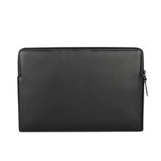 Borsa per fodera in PU sottile e leggera del computer portatile ND09, dimensioni: 15.6 pollici (nero)