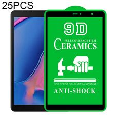 Per Samsung Galaxy Tab A 8.0 2019 4G P200 / P205 25 PCS 9D Full Screen Pellicola intera in ceramica