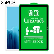 Per Samsung Galaxy Tab A7 10.4 2020 T500 Wifi 25pcs 9D Full Screen Pellicola in ceramica a colla intera