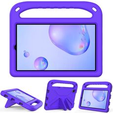 Per Samsung Galaxy Tab A 8.4 2020 SM-T307U Maniglia EVA Portable EVA Cassa protettiva antiurto antiurto con porta triangolo (viola)