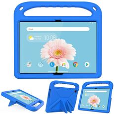 Per Lenovo TAB M10 TB-X505F & TB-X605F / P10 TB-X705F Maniglia Portatile EVA antiurto antiurto anti-caduta custodia protettiva con porta triangolo (blu)