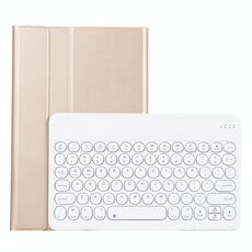 Per Lenovo Pad Pro 11.5 pollici 2021 TB-J716F / TAB P11 P11 Pro 11,5 pollici TB-J706F YAM13 LAMPSKIN Texture Struttura rimovibile TOROR TOURYCAP Custodia in pelle Bluetooth con supporto (oro)