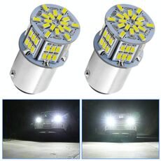 1 paia E0052 9-14V 1156-54SMD-2835 6000K 1080LM Lampada da 1080LM Auto di decodifica a turno Segnale di svolta