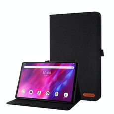 Per Lenovo Tab Tab K10 Text Text Text Horizontal Flip TPU custodia in pelle con supporto (nero)