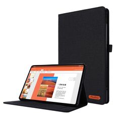 Per Huawei Matepad 11 2021 Text Text Text Struttura orizzontale Custodia in pelle TPU con supporto (nero)