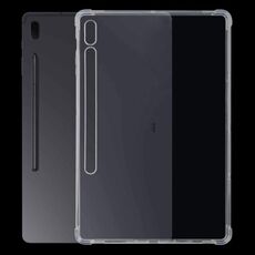 Per Samsung Galaxy Tab S8 / Galaxy Tab S7 T870 / T875 3mm Cassa TPU trasparente antiurto a quattro angoli (trasparente)