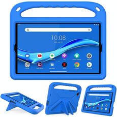 Per Lenovo TAB M10 FHD PLUS TB-X606F / TB-X606M Maniglia Portable EVA Cassa protettiva antiurto con porta triangolo (blu)