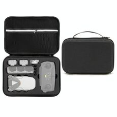 Per DJI Mini SE in nylon antiurto per il trasporto di custodia rigida, dimensioni: 21,5 x 29,5 x 10 cm (nero + fodera nera)
