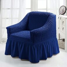 Four Seasons Universal Elastic Covege Covege Skirt Style Cover Style Cover, Dimensioni: Single S 90-140cm (Blu greco di un colore)