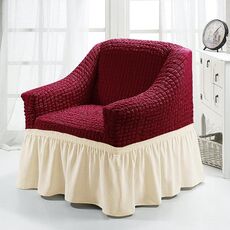 Four Seasons Universal Elastic Coverage Gonna Style Style Style Cover, Dimensioni: Single S 90-140cm (Wine Red Wax Wack)
