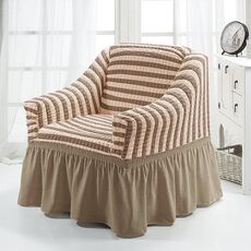 Four Seasons Universal Elastic Coverage Copertura Gonna in stile Stile Cover, Dimensioni: Single S 90-140cm (caffè a due colori)