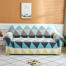Doppio sedile Soggiorno Four Seasons Elastic Copertura intera Cover antiscivolo Cover, Dimensioni: 145 x 185 cm (Krall)