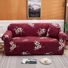 Doppia sede Living Room Four Seasons elastico Full Coverage antiscivolo Sofa Cover, Dimensioni: 145 x 185 centimetri (Chinami)