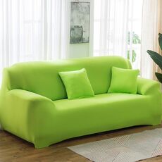 Four Seasons Solid Color Elastic Foull Coverage Cover antiscivolo Cover (verde)