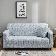 Copertura a doppio sedile coperta elastica elastica antiscivolo (grigio chiaro della nuvola)