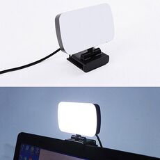 JSK-B1 USB Portable Ten-Level Luminosità regolabile con conferenza dal vivo Desktop Light Light, Temperatura del colore: 3000-6500K