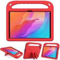 Per Huawei Godetevi Tablet 2 / Matepad T10 / T10S Maniglia portatile EVA antiurto antiurto anti-caduta custodia protettiva con porta triangolo (rosso)