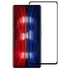 Per vivo Iqoo 8 Pro 3D bordo curvo a schermo intero film in vetro temperato (nero)
