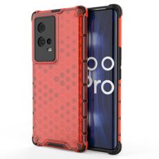 Per vivo Iqoo 8 Pro antiurto antiurto PC + custodia protettiva TPU (rosso)