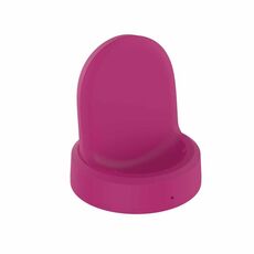 Per Samsung Galaxy Watch4 Classic / Galaxy Watch4 Porta caricabatterie in silicone universale (rose rossa)