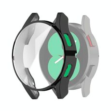 Per Samung Galaxy Watch4 40 mm Copertura integrale TPU Custodia protettiva per full cover (nero)