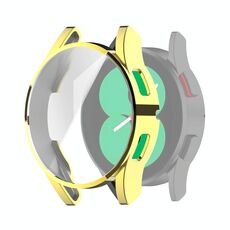 Per Samung Galaxy Watch4 40mm Copertura integrale TPU Cover protettivo elettroplatante (oro)