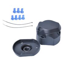 A0285 7 pin 12N EU Electrics Converter Trailer Caravan Plug Connettore adattatore femmina con anello in gomma