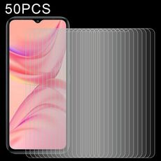 Per infinix hot 10 lite 50 pz 0.26mm 9h 2,5D in vetro temperato