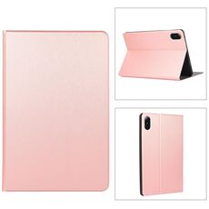 Per l'onore Tablet V7 Pro tensione texture texture texture TPU Cassa di protezione flip orizzontale con supporto (oro rosa)
