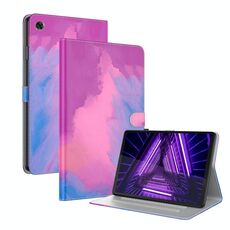 Per Lenovo M10 Plus 10.3 TB-X606F TB-X606x Tensione ACQUATORE ACQUATORE PELLE SENTIRE MAGNETICO Horizontal flip custodia in pelle PU con supporto (viola)