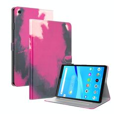 Per Lenovo Tab M8 (HD) TB-8505F 8505x / m8 (FHD) 8,0 Tensione ACQUATORE MODELLO PELLE SENTIRE SENTIRE MAGNETICO Horizontal flip custodia in pelle PU con supporto (Berry)