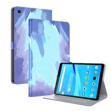 Per Lenovo Tab M8 (HD) TB-8505F 8505X / M8 (FHD) 8.0 Tensione ACQUATOR SHOCK PELLE SENTIRE MAGNETICO Horizontal flip custodia in pelle PU con supporto (blu)
