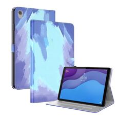 Per Lenovo Tab M10 HD Gen 2 TB-X306X, TB-X306F 10.1 TB-X306F 10.1 Tensione ACQUATORE ACQUATORE SENTIRE SENTIRE MAGNETICO Horizontal flip custodia in pelle PU con supporto (blu)