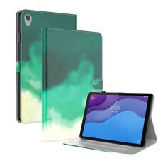 Per Lenovo TAB M10 HD GEN 2 TB-X306X, TB-X306F 10.1 TB-X306F 10.1 Tensione ACQUATORE ACQUATORE SENTIRE SENTIRE MAGNETICO Horizontal flip custodia in pelle PU con supporto (verde)