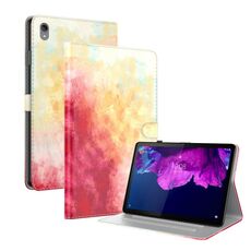 Per Lenovo Tab P11 TB-J606F 11 pollici Tensione ACQUATOR SHOCK SENTIONE SENTIRE MAGNETICO Horizontal flip custodia in pelle PU con supporto (rosso)