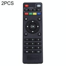2 PCS X96 Set-top box Telecomando per T95M / T95N / X96 Mini / M8S / T95X (nero)