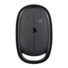 AK-K2000812 4 pulsante copia stile elettrico barriera del garage porta batteria tasto macchina telecomando, frequenza: 315mhz (nero)
