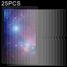 25pcs 9H 2.5D Pellicola per tablet in vetro temperato antideflagrante per Samsung Galaxy Tab A8 / X200 / X205 / Galaxy Tab A8 10.5 2021 / Chiwei HiPad X Pro 10.5 / Blackview Tab 15/15 Pro / HOTWAV Tab R5 / Tab R6 Pro