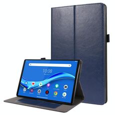 Per OPPO Realme Pad 10.4 Custodia Crazy Horse Texture Custodia in pelle con supporto a 2 pieghevole e slot per schede (blu)