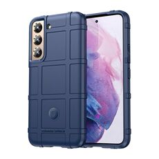 Per Samsung Galaxy S22 5G Custodia integrale Antiopricoltore TPU (blu)