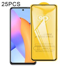 Per Honor 10x Lite 25 PCS 9D Pellicola intera a schermo intero a schermo intero