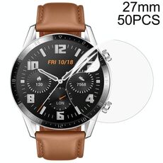 D27mm 50 PCS TPU Round HD Soft Hydrogel Film Protector dello schermo dell'orologio